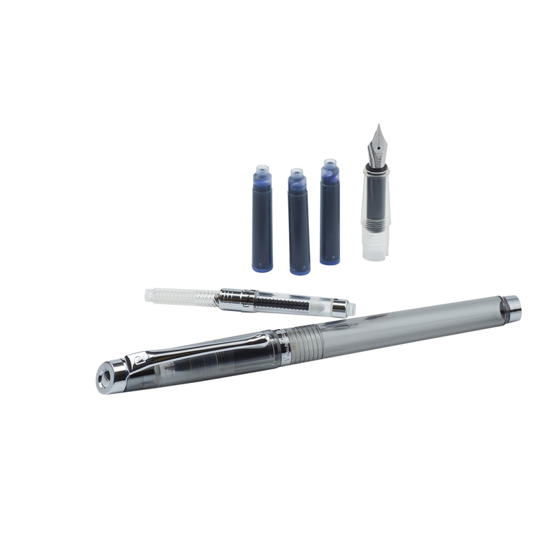 Набор I-SHARE: ручка - роллер + сменная насадка с пером + конвертер + чернила PIERRE CARDIN PCI-001-1